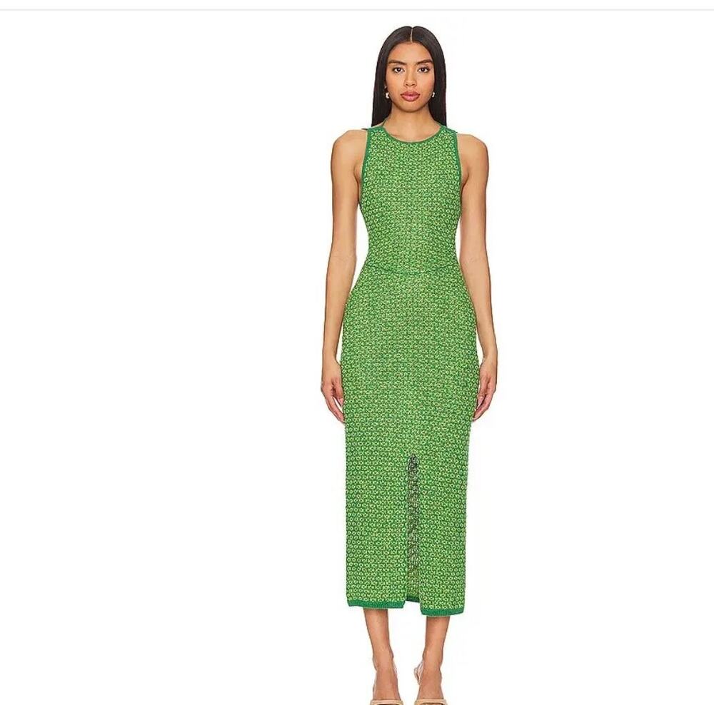 NWT Free People Green Mindy Dress CURRENTLY ON REVOLVE
Size small